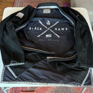A5 BJJ jiu jitsu gi - black war tribe patriot